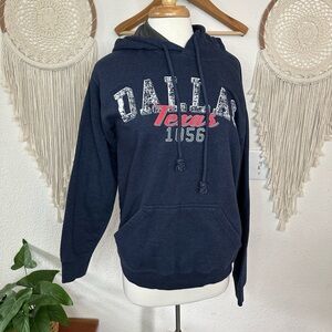 Point Sportswear Navy Blue Dallas 1856 Graphic Sweatshirt M